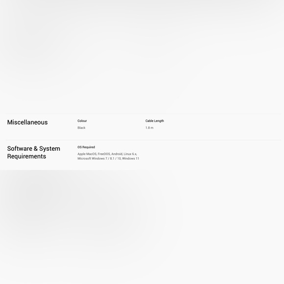 Dell Wired Keyboard and Mouse - KM300C - Picture 6 of 6